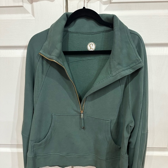 Lululemon Scuba Oversized Half Zip Hoodie *Gold Zip (Limited Edition) - Picture 2 of 5